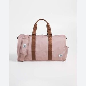 Herschel Supply Company Blush and Brown Duffel Bag